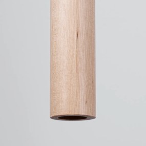 Sollux Závesné svietidlo PASTELO 1 drevo