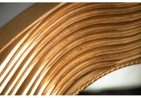Zrkadlo 40697 Ø100cm gold  - Komfort-nábytok