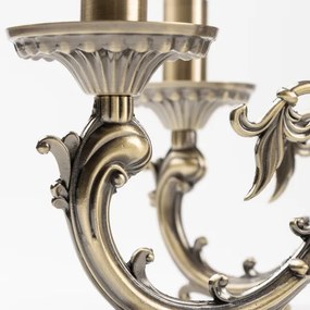 Brilagi - Luster na reťazi CLASSIC 6xE14/60W/230V mosadz