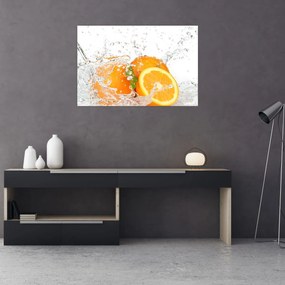 Obraz - Šťavnaté pomaranče (90x60 cm)
