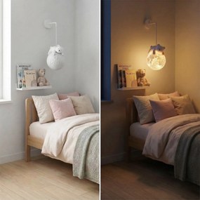 Toolight Toolight, NÁSTENNÁ LAMPA NÁSTENNÉ SVIETIDLO WHITE BEAR G161-1W, OSW-07800