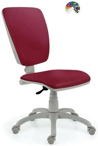 ALBA Kancelárska stolička TORINO GREY čalúnenie KOŽA