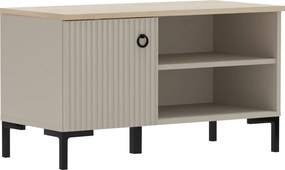 Botník, sivohnedá Taupe/dub silverjack, DOMCA 1D