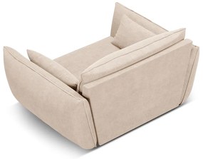 Béžové kreslo Vanda - Mazzini Sofas