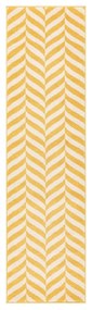 Žltý koberec behúň 240x66 cm Muse - Asiatic Carpets