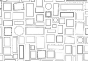 Fototapeta - Kresliaca tapeta (147x102 cm)