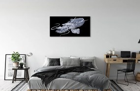 Obraz canvas japonský drak 125x50 cm