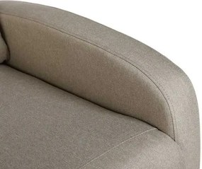 LuxuryForm DESIGN Televízne kreslo RUFO s polohovaním - béžové
