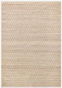 Diamond Carpets India, Ručne viazaný kusový koberec Tove J-10 Natural, 80x150, béžová, chodba / predsieň