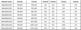 Mexen Lima, sprchový kút so skladacími dverami 80 (dvere) x 80 (stena) cm, 6mm šedé sklo, chrómový profil + slim sprchová vanička čierna + chrómový sifón, 856-080-080-01-40-4070