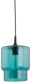 Argon 3271 - Luster na lanku NEWA 1xE27/15W/230V tyrkysová