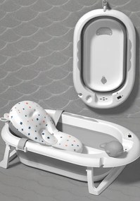 Skladacia detská vanička VAIANA Premium s poduškou - viac farieb modrá