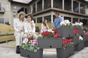 BAMA Sada zavlažovacích hrantíkov BRICK, sivá