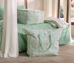 Letná prešívaná bavlneno-ľanová prikrývka irisette® greenline, štandardná veľkosť