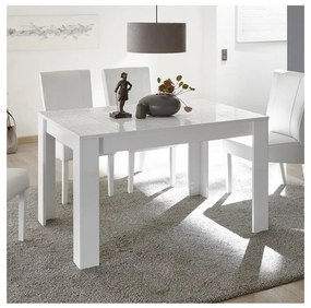 Jedálenský stôl ARIA biely