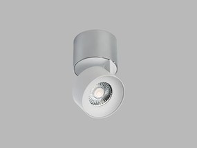 LED2 11508351 KLIP ON stropné bodové nastaviteľné sklopné svietidlo 11W/770lm 3000K chróm/biela