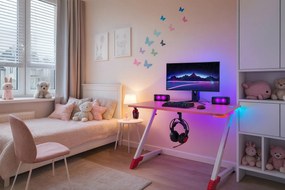 Herný stôl BG01 ružový 120 cm