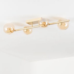 Brilagi - LED Prisadený luster MILLA 4xG9/3W/230V zlatá