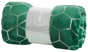 DEKA MALIBU 150X200 CM TMAVOZELENÁ