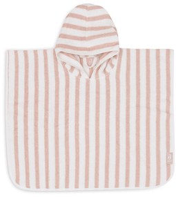 Osuška pončo Stripe Wild Rose