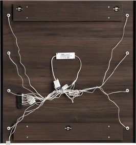 Koupelnová sestava Dorothy s deskou a zrcadlem 80 cm dub ristretto