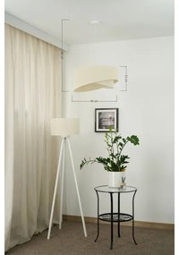 Brilagi - LED Luster na lanku LYRA 1xE27/15W/230V krémová