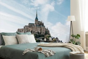 Samolepiaca fototapeta hrad Mont-Saint-Michel - 300x200