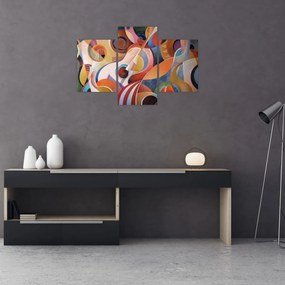 Obraz - Hudobný abstrakt (90x60 cm)