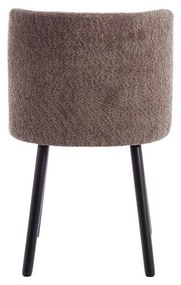 Hnedá jedálenská stolička Eckley – Light &amp; Living