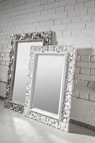 Sapho, SCULE zrkadlo v ráme, 70x100cm biela, IN171