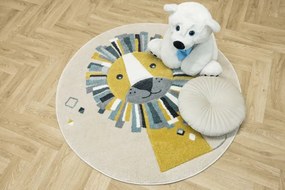 Koberec Tanami Kids B9903A krémový / žltý