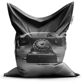 Sablio Sedací vak Starý telefón - 200x140 cm