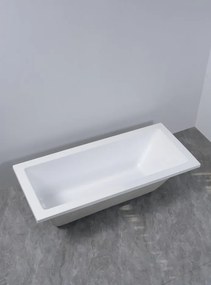 Erga Pureline-S, vaňa 1700x700x400 mm bez nožičiek, biela lesklá, ERG-V07-PURELINE-S-170x070-WH