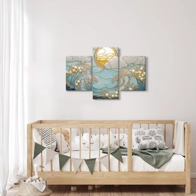 Obraz - 3D perly v oceáne (90x60 cm)