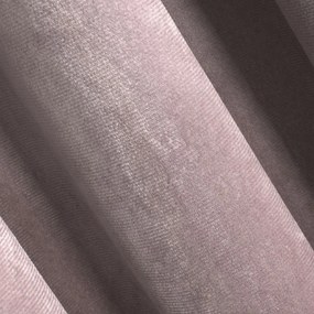 Kvalitný jednofarebný záves zo zamatovej tkaniny ružovej farby 140 x 250 cm