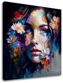 Dizajnová dekorácia na plátne Nebo v očiach Zľava 30 % 70x70 cm