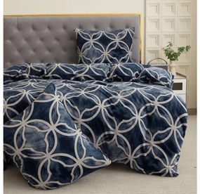 Obliečky mikroplyš POLARA modré Rozmer obliečky: 70 x 80 cm | 140 x 200 cm