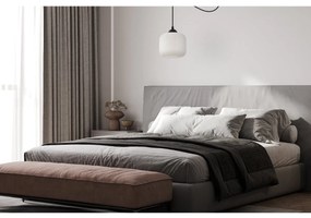 Závesné svietidlo Riffle Spider, 1x biele sklenené tienidlo, b