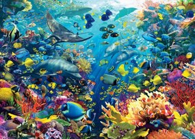 RAVENSBURGER Puzzle Podmorský raj 9000 dielikov