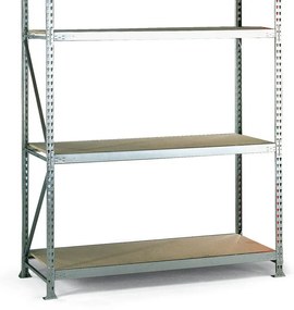 Policový regál, nosnosť 500 kg, 2500 x 2600 x 800 mm, základný