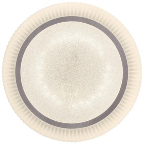 Biele LED stropné svietidlo 38x38 cm Gilly – Candellux Lighting