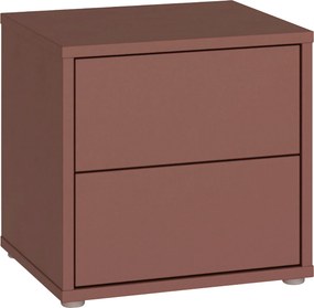 XXXLutz NOČNÝ STOLÍK, terakotová, 50/48/42 cm Carryhome - Online Only spálne - 000687018385