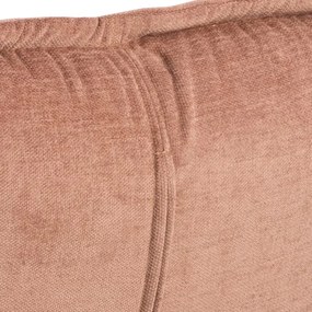 Otočné lounge křeslo Blizzard rosewood červeno-hnědé