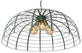 Lucide 45449/76/37 - Luster na lanku ELODIE 3xE27/40W/230V tyrkysová