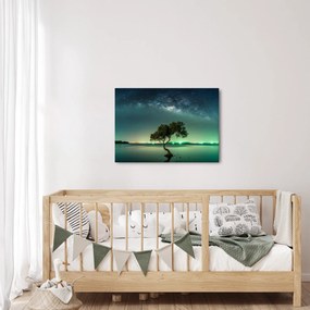 Obraz nočného neba (70x50 cm)