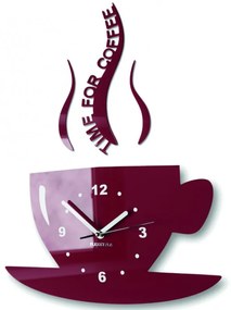 Nástenné hodiny káva aj čierne Rozmer  36 x 32 cm Sentop Z16