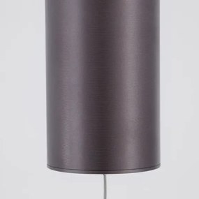 LED luster Esteva 65 hnedá