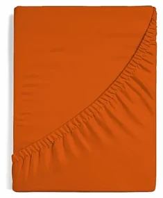 Napínacia plachta na matrac- oranžové froté 160/200/25