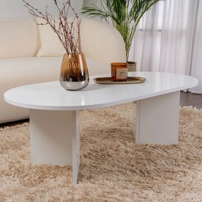 Konferenčný stolík Sable White