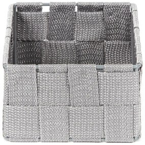 Compactor Úložný organizér do zásuvky Compactor TEX - košík M, 18 x 12 x 7 cm, sivý, M